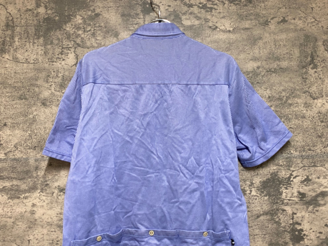 JL191 カペルミュール KAPELMUUR 半袖 サイクルシャツ ジャージ 水色 XL