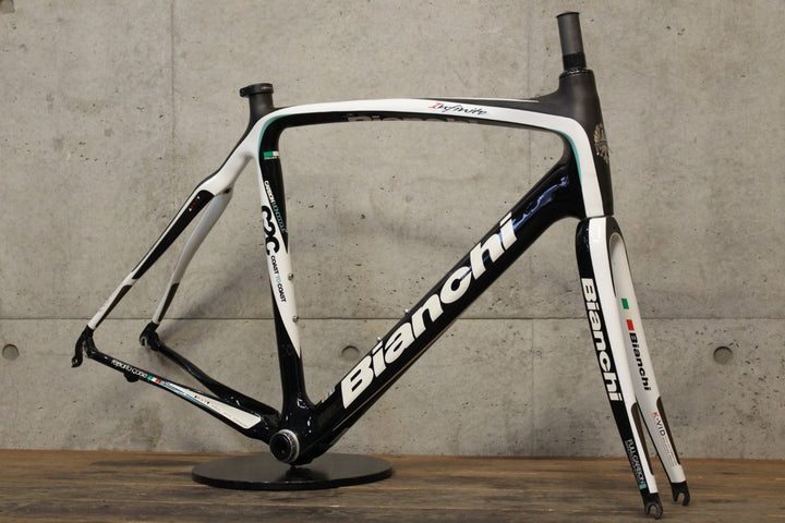 ビアンキ BIANCHI インフィニート INFINITO 2011モデル 570サイズ カーボン ロードバイク フレームセット 【福岡店】
