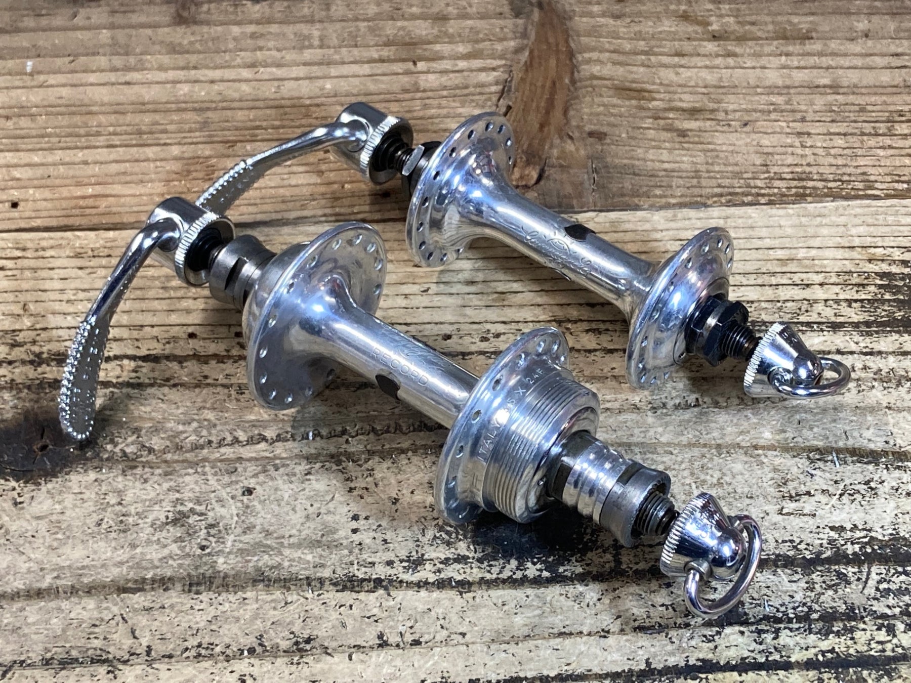 HX231 カンパニョーロ Campagnolo レコード RECORD ハブ前後セット