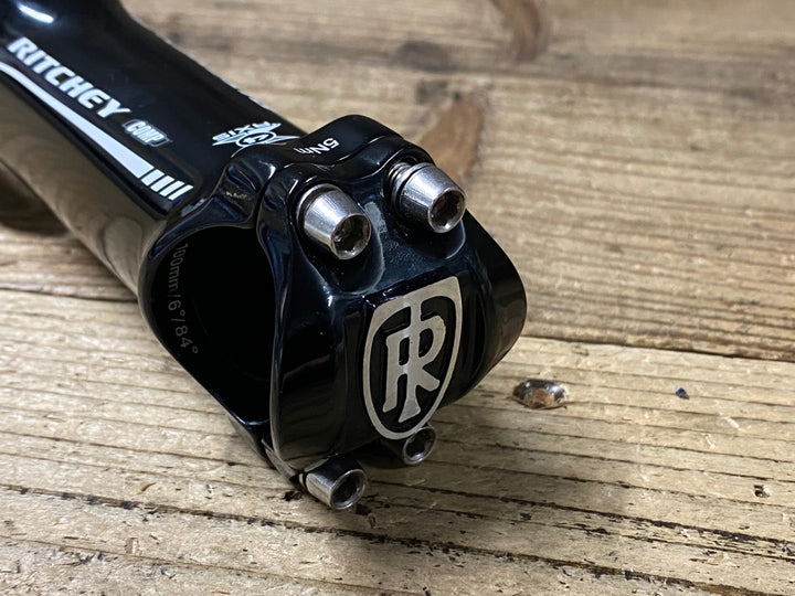KL751 リッチー RITCHEY COMP アルミ ステム 黒 100mm Φ31.8