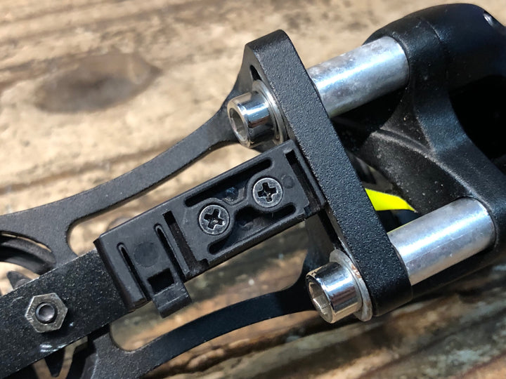 JG586 モスト MOST TIGER ALU AERO F-SERIES ステム 80mm OS Φ31.8 サイコンマウント付き