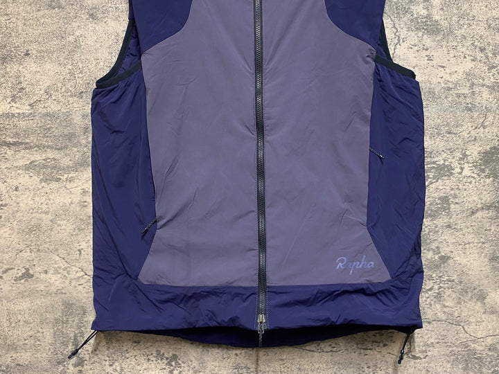 JL021 ラファ Rapha MEN'S EXPLORE INSULATED GILET ジレ サイクルベスト パープル XS