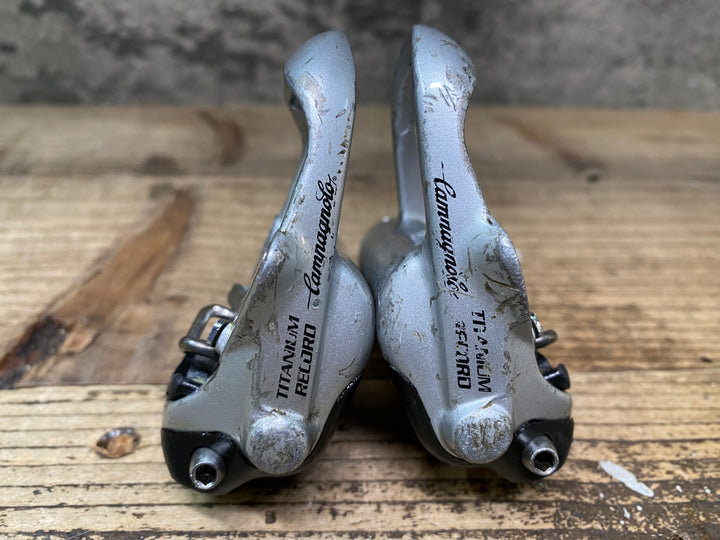 JI284 カンパニョーロ Campagnolo レコード RECORD TITANIUM PRO FIT PLUS ビンディングペダル
