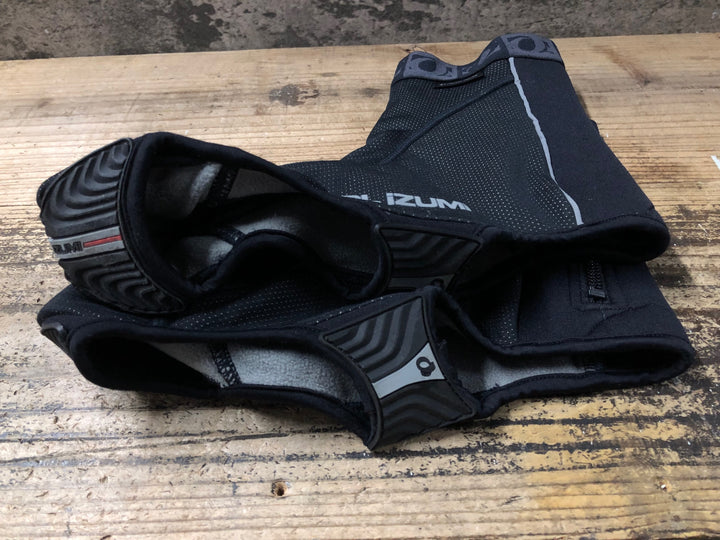 JY420 パールイズミ PEARL iZUMi シューズウォーマー 黒 L 裏起毛