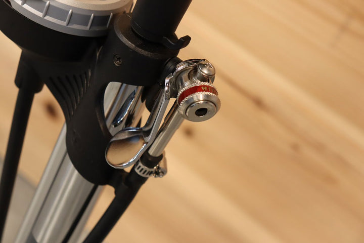 サーファス SERFAS FPD-200 デジタルメーターフロアポンプ 空気入れ ヒラメ横カム仕様 仏式対応 【千葉店】