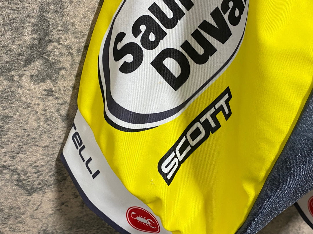 KG656 カステリ CASTELLI ビブショーツ 黄 L