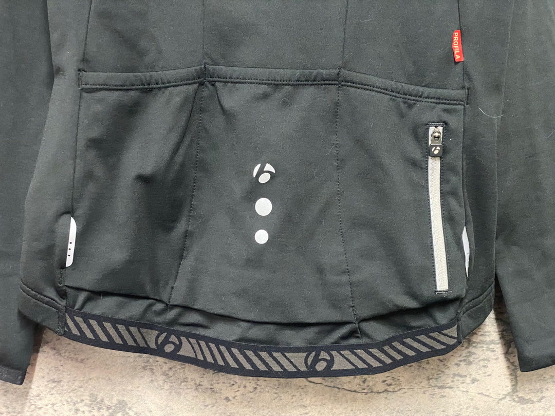 JX667 ボントレガー BONTRAGER RXL WSD THERMAL LS JERSEY 長袖 サイクルジャージ 黒 S 裏起毛 PROFILA