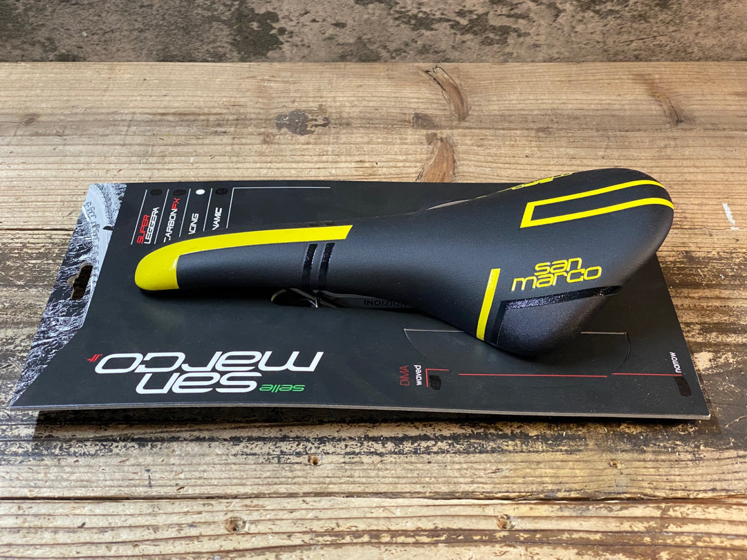 JR311 san marco CONCOR RACiNG サドル NARROW XSiLiTE レール 黒黄