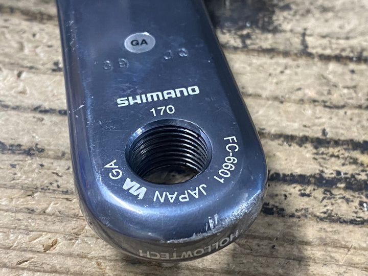 JS288 シマノ SHIMANO アルテグラ ULTEGRA FC-6601 170mm 右のみ