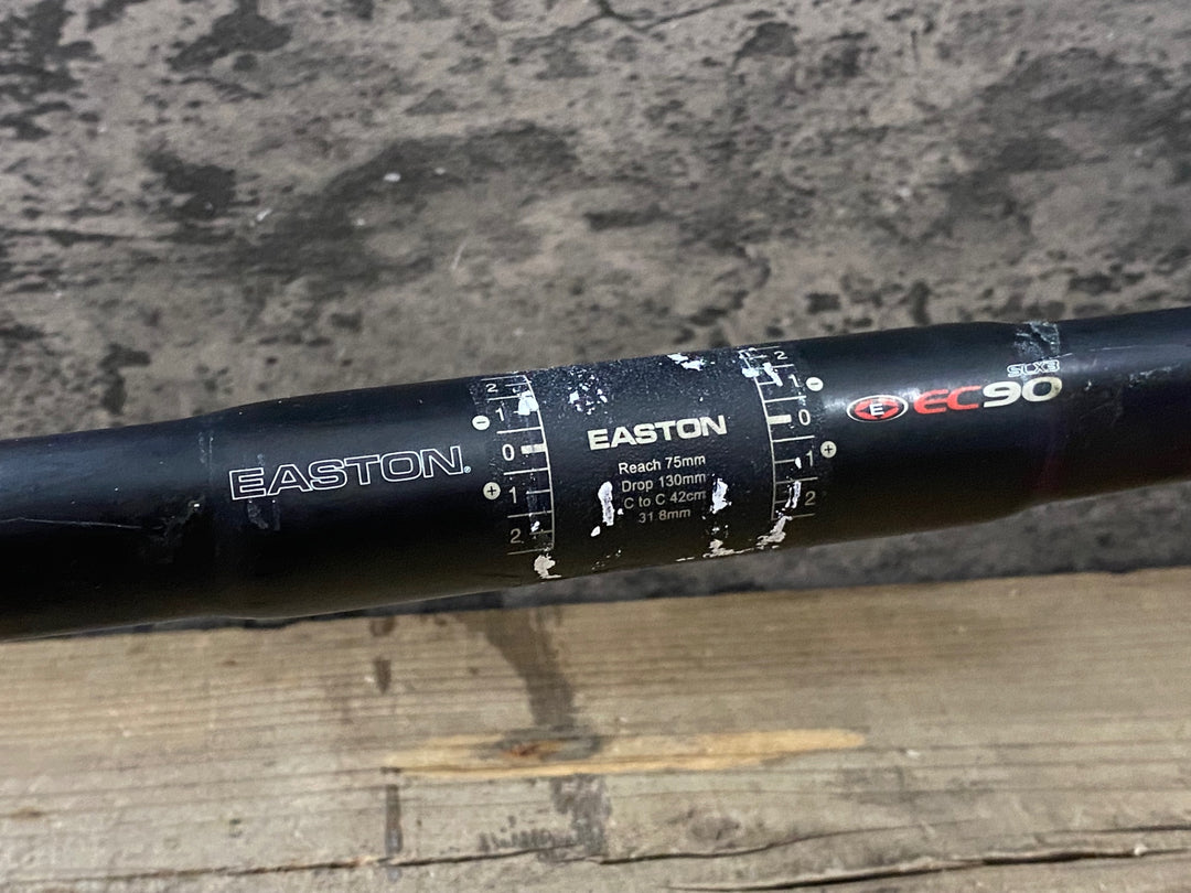 KR182 イーストン EASTON EC90 SLX3 カーボン ドロップハンドル 赤 黒 エンドC-C420mm
