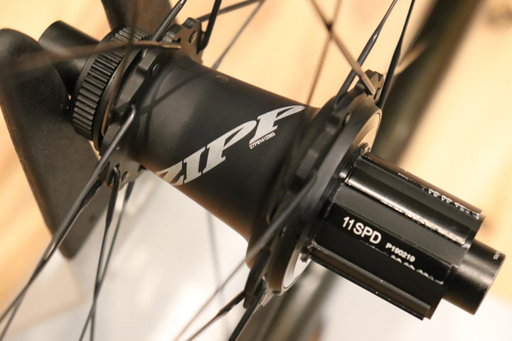 ジップ ZIPP 202 303 NSW DISC カーボン チューブレスレディ ホイールセット シマノ11/12S 21C 【仙台店】