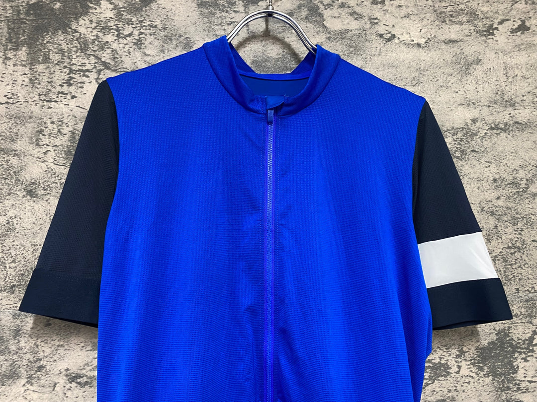 KC680 ラファ Rapha PRO TEAM TRAINING JERSEY 半袖 サイクルジャージ 青 XL