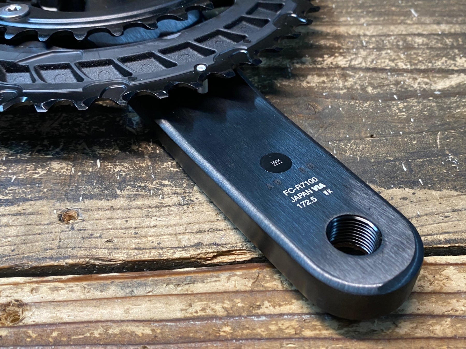 JD299 シマノ SHIMANO 105 FC-R7100 50-34T 172.5mm クランク