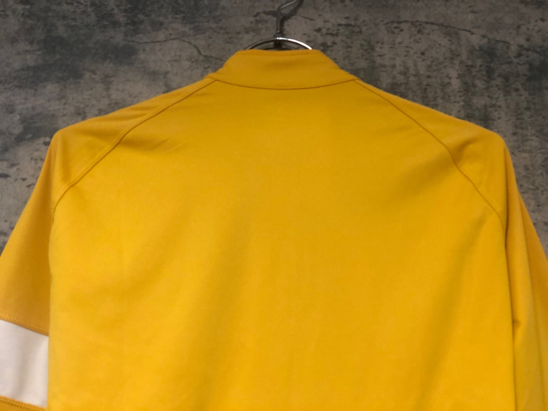 JG718 ラファ Rapha CORE LONG SLEEVE JERSEY 長袖 サイクルジャージ マスタード M 裏起毛