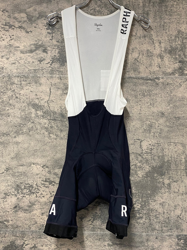 KH910 ラファ RAPHA PROTEAM BIB SHORTS ビブショーツ 黒  S ※ロゴ割れ有