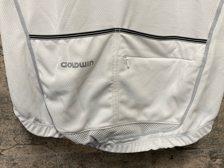 KD223 ゴールドウィン GOLDWIN 半袖 サイクルジャージ 白 M レディース