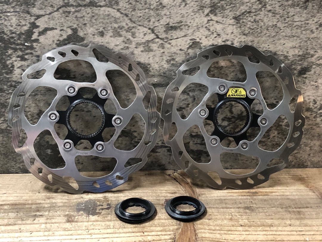 JR099 シマノ SHIMANO SM-RT70-S ディスクブレーキ ローター Φ160 2枚セット 1.7mm/1.71mm