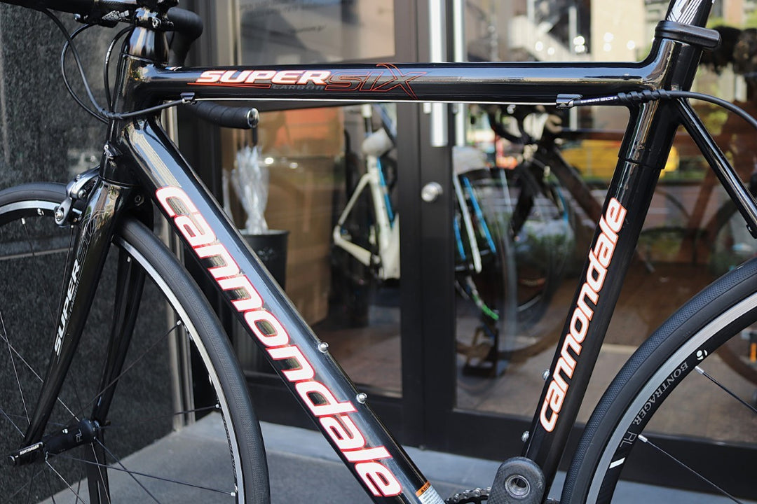 キャノンデール Cannondale スーパーシックス SUPERSIX 2008モデル 540サイズ 11S カーボン ロードバイク 【東京南麻布店】