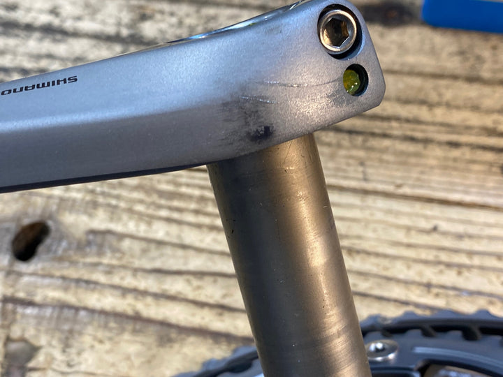 JW917 シマノ SHIMANO 105 FC-R7000 クランクセット シルバー 50/34T 170mm