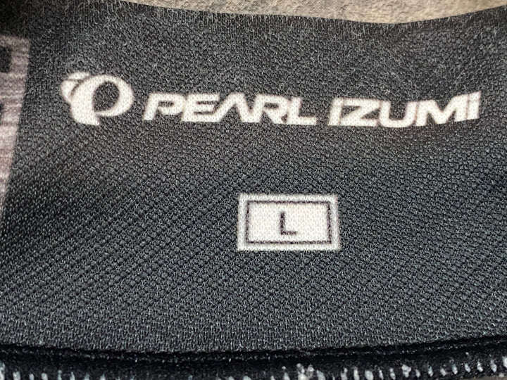 JT317 パールイズミ PEARL iZUMi 長袖 サイクルジャージ グレー L 裏起毛