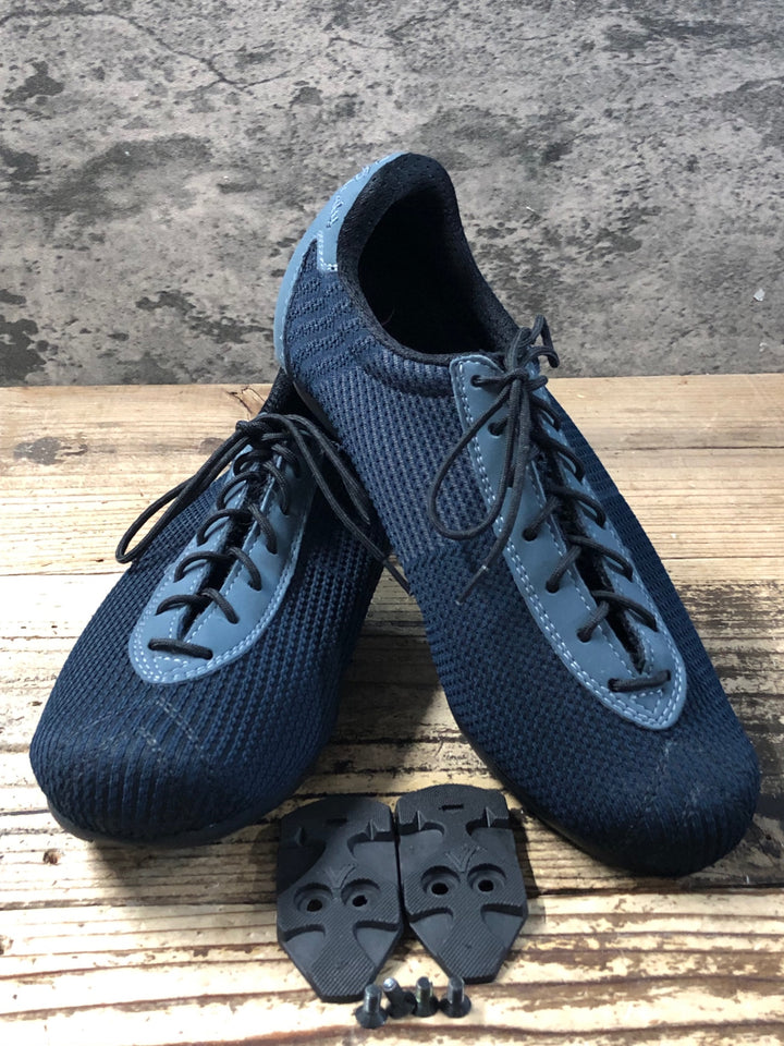 KI865 ヴィットリア VITTORIA 1976 KNIT ビンディングシューズ SPD EU41 ネイビー