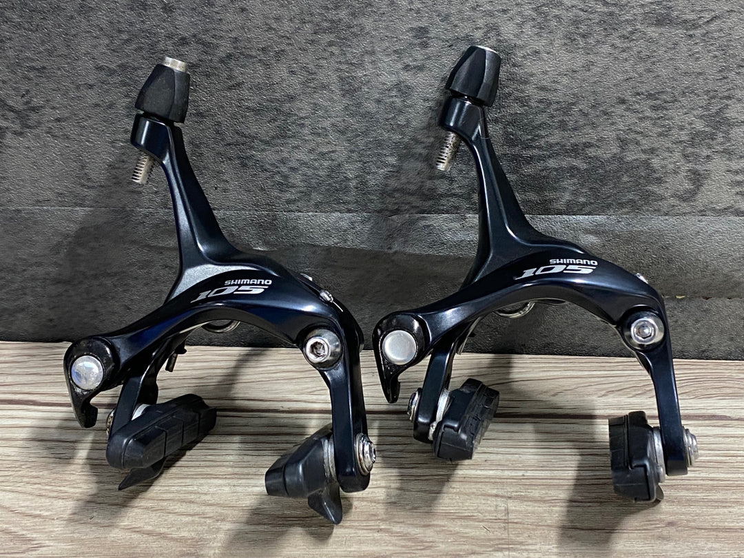 KQ616 シマノ SHIMANO 105 BR-5700 キャリパーブレーキ 前後セット