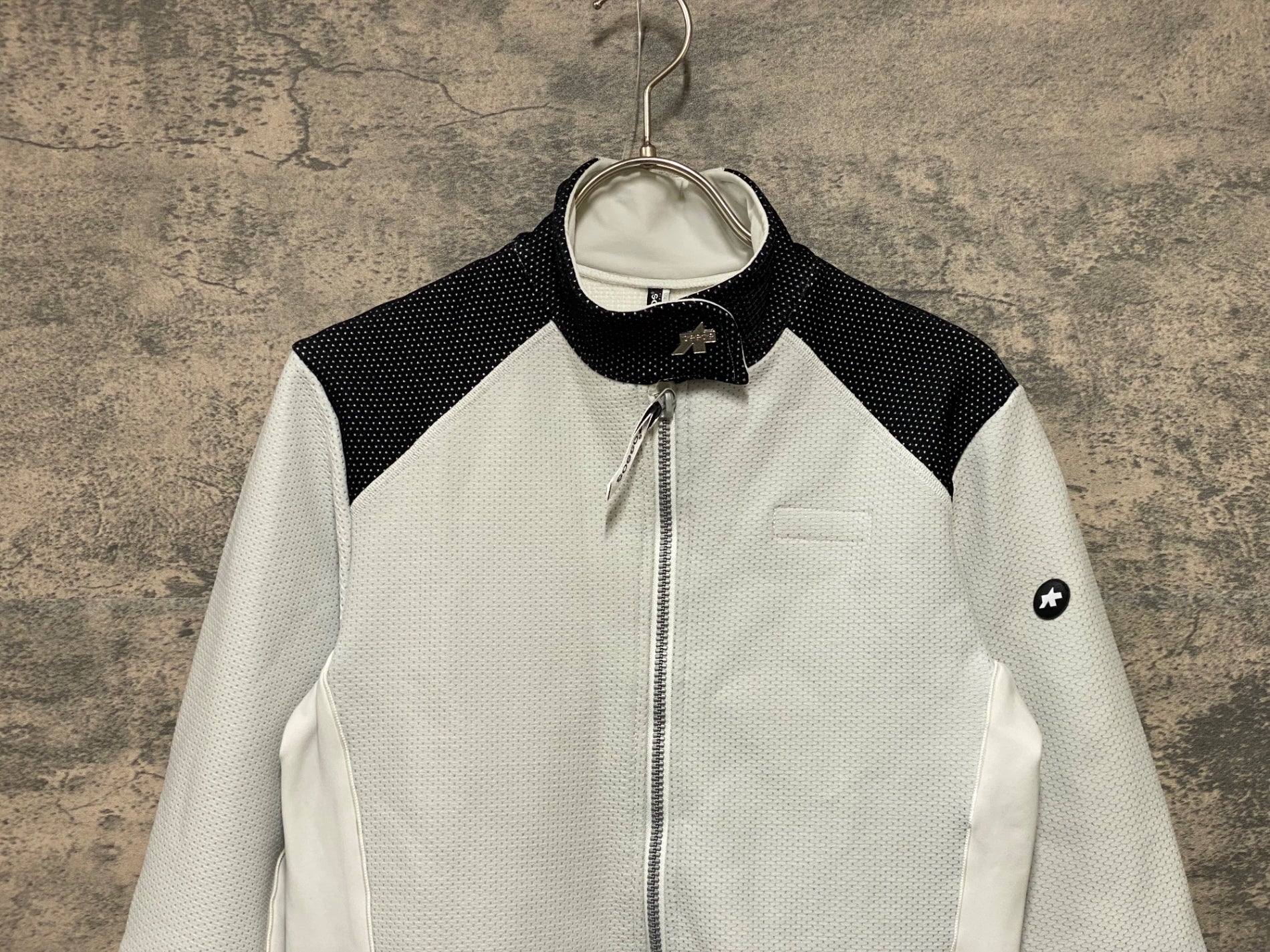 KG631 アソス assos AIRBLOCK 851 長袖 サイクルジャケット 白 M 裏