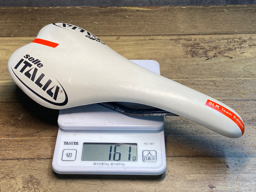 JM889 セライタリア selle ITALIA SLR Team Edition サドル 白 カーボンレール