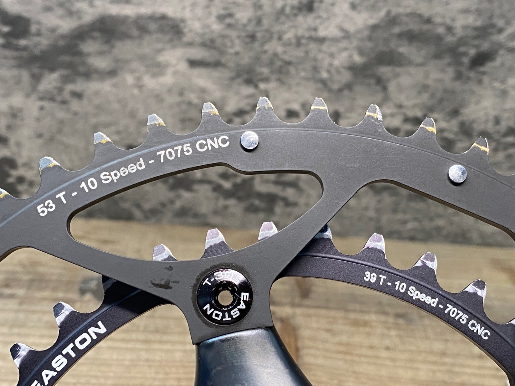 JG580 イーストン EASTON EC90 CARBON CRANK クランクセット 53/39T