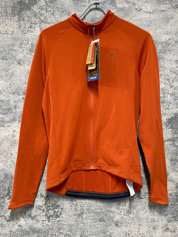 JV704 スペシャライズド SPECIALIZED TRAIL SERIES WIND JACKET 長袖 サイクルジャケット オレンジ M