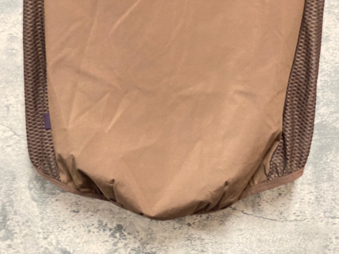 KA739 パスノーマルスタジオ PAS NORMAL STUDIOS Mechanism Stow Away Gilet サイクルベスト ジレ 茶 M