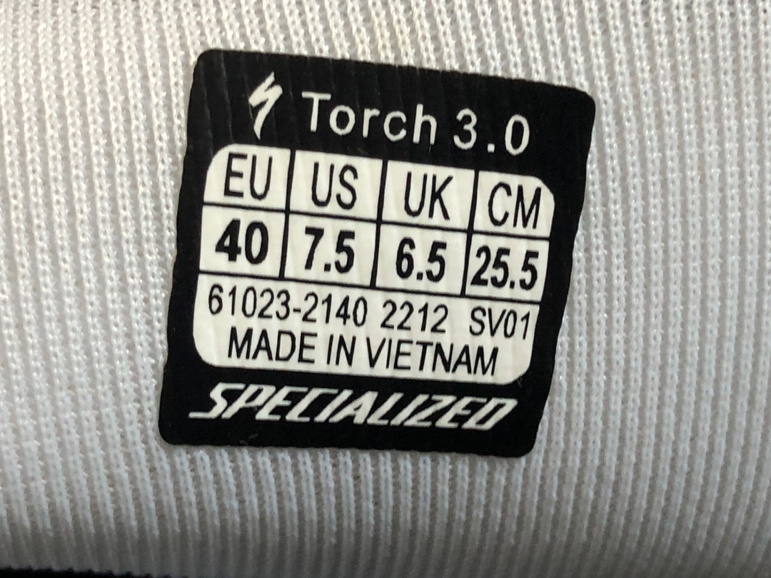 KA134 スペシャライズド SPECIALIZED TORCH 3.0 ビンディングシューズ EU40 カーキ SPD-SL