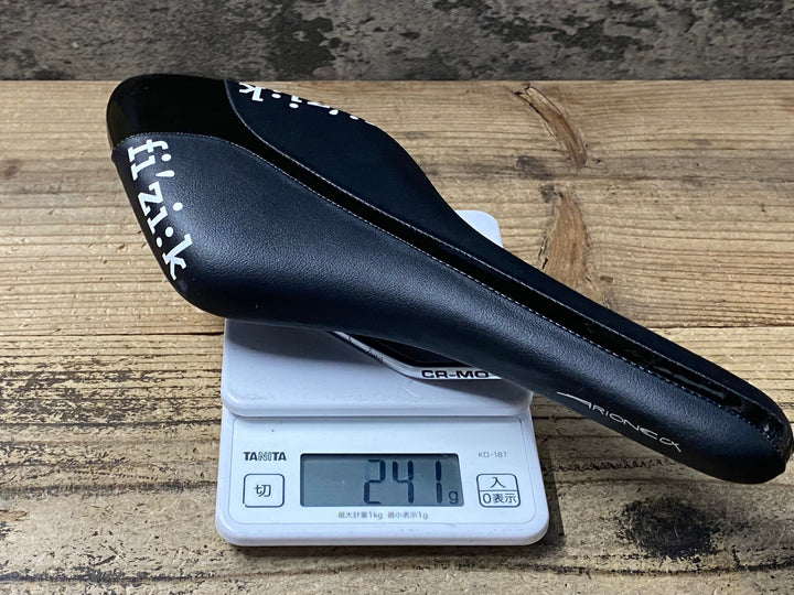 KJ060 フィジーク fizik アリオネ ARIONE CX サドル 黒 CR-MO レール ※プレート欠品