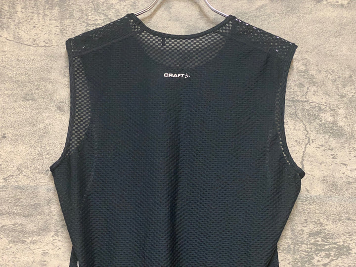 KD942 クラフト CRAFT ノースリーブ ベースレイヤー 黒 M