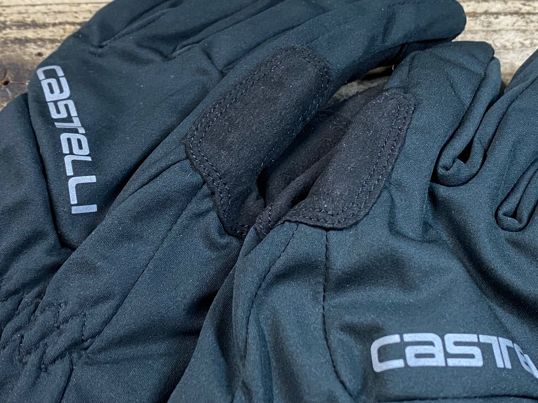 JT016 カステリ CASTELLI 長指ウィンターグローブ 黒 XS PRIMALOFT