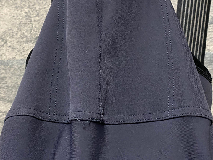 KG815 カステリ CASTELLI ロッソコルサ ROSSO CORSA ビブタイツ グレー M 裏起毛