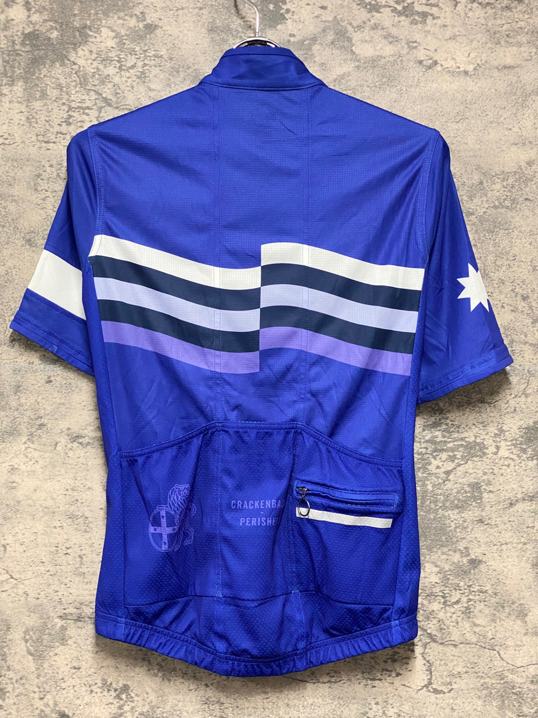 KJ321 ラファ Rapha SUPER LIGHTWEIGHT JERSEY 半袖 サイクルジャージ 青 M