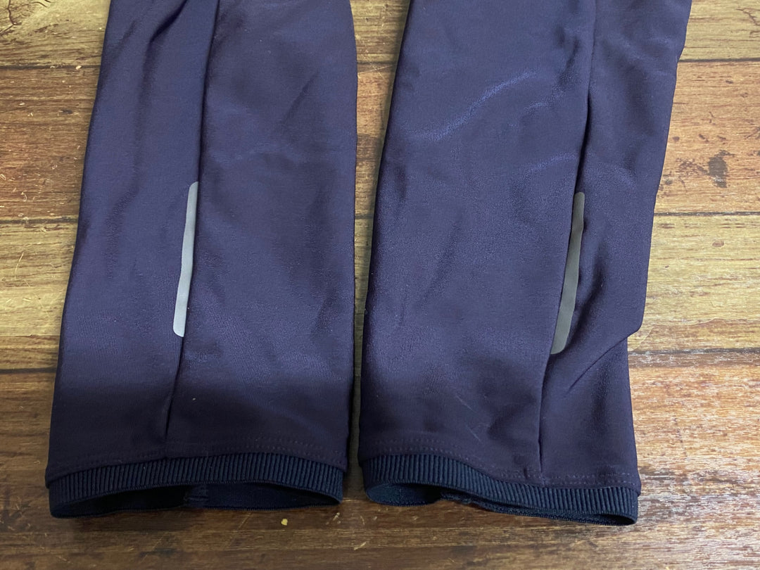 JW383 ラファ Rapha CORE CARGO WINTER TIGHTS WITH PAD ビブタイツ 黒 M 裏起毛 スレあり