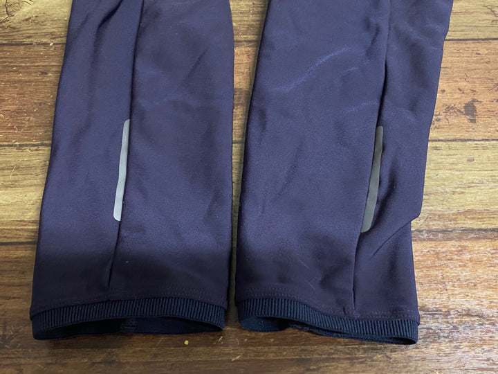 JW383 ラファ Rapha CORE CARGO WINTER TIGHTS WITH PAD ビブタイツ 黒 M 裏起毛 スレあり