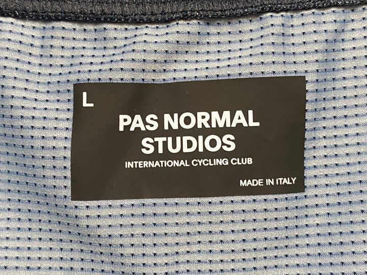 KA547 パスノーマルスタジオ PAS NORMAL STUDIOS MECHANISM JERSEY 半袖 サイクルジャージ 濃紺 L