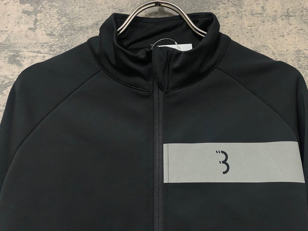 KA192 BBB 長袖 サイクルジャケット 黒 M 裏起毛