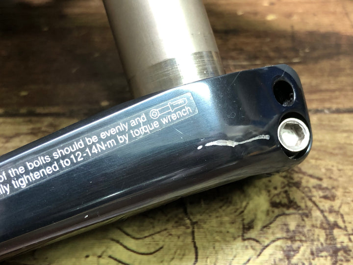 IU288 シマノ SHIMANO アルテグラ ULTEGRA FC-R8000 クランクセット 172.5mm 53/39T 11S 点検対象外