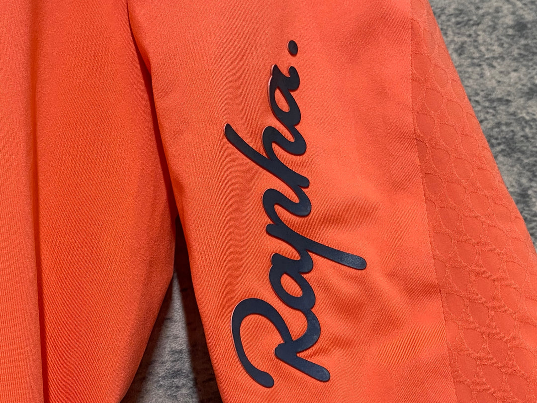 JM870 ラファ Rapha SOUPLESSE AERO JERSEY 半袖 サイクルジャージ オレンジ XS レディース