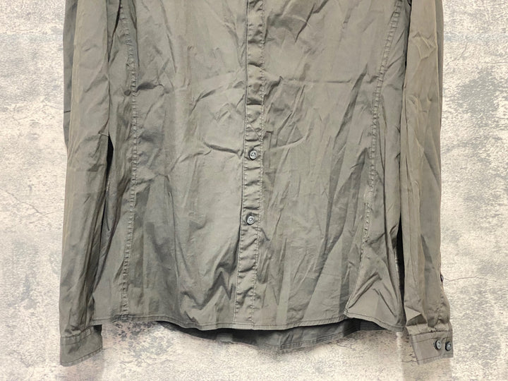 KI184 ラファ Rapha LONG SLEEVE SHIRT 長袖 シャツ ブラウン M