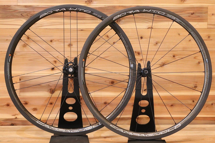 カンパニョーロ CAMPAGNOLO ボーラ BORA WTO 33 RIM AC3 シマノ 11S/12S 19C カーボン チューブレス ホイールセット 【広島店】