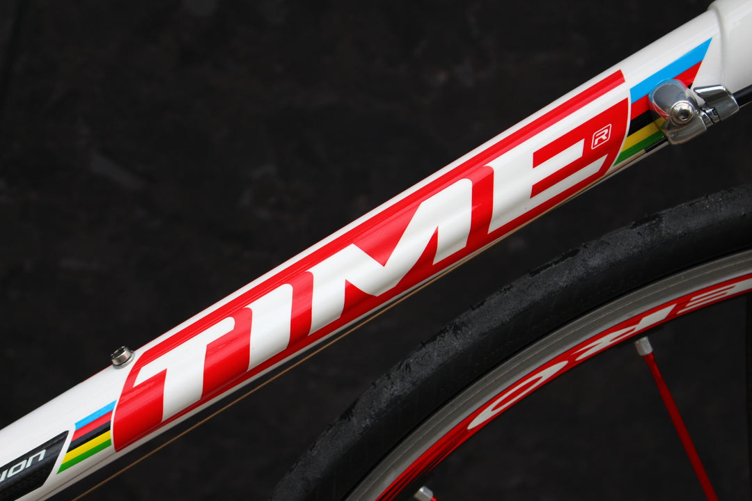 タイム TIME VXRS ULTEAM World Champion Limited Edition 2008 XXS シマノ デュラエース 9000 Mix 11S カーボンロードバイク【福岡店】