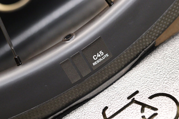 トーケン TOKEN C45 RESOLUTE クリンチャー カーボン ホイールセット シマノ 12/11S 【立川店】