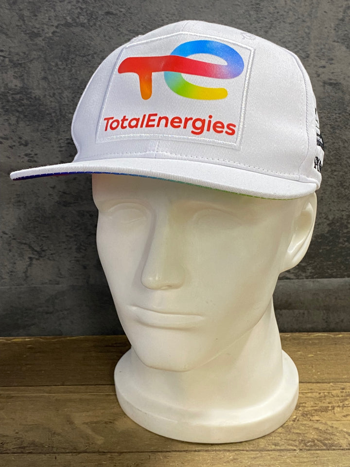 JX863 スポーツフル sportful キャップ 白 TOTAL ENERGIES TEAM CAP