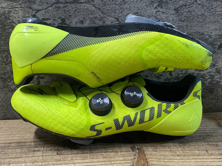 KG561 スペシャライズド SPECIALIZED エスワークス S-WORKS 7RD ビンディングシューズ 3穴 緑 EU42.5