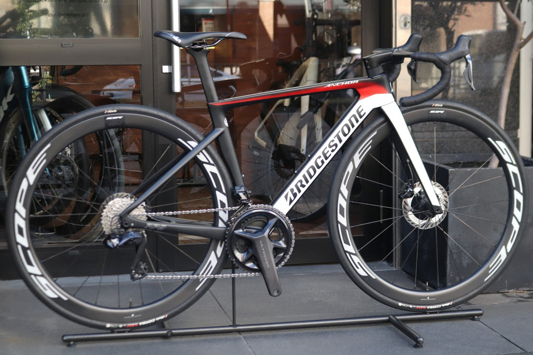 ブリヂストン BRIGESTONE ANCHOR RP9 2022モデル 440サイズ シマノ アルテグラ R8170 Di2 12S カーボン ロードバイク SCOPE R4D 【東京南麻布店】
